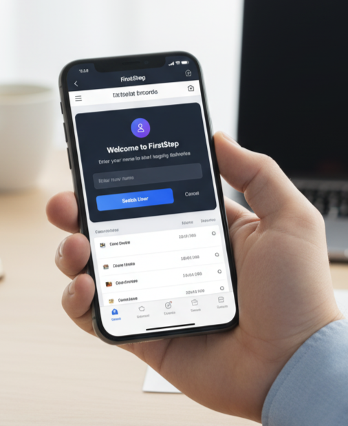 FirstStep Mobile Scanning Interface